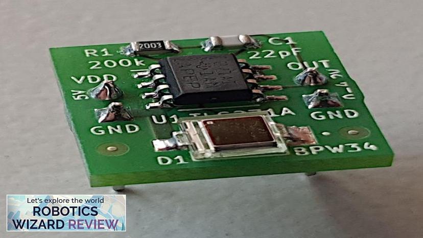 Ambient Light Detector 5V Based on Photodiode and Opamp no LDR (i.e. Review