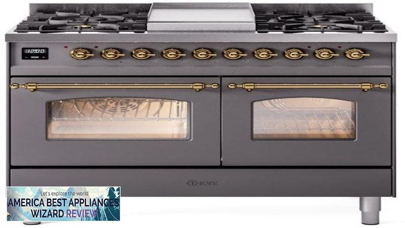 Nostalgie II 40" Dual Fuel Natural Gas Freestanding Range in Matte Graphite Review