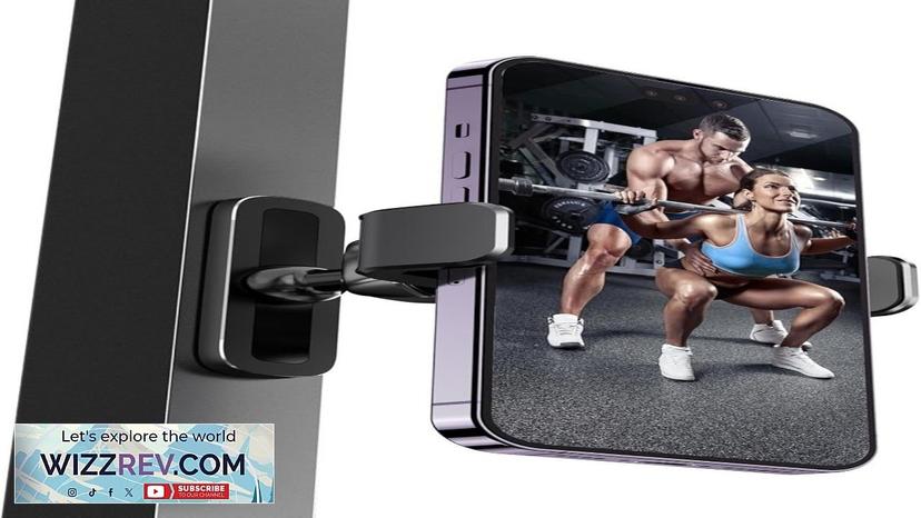 APPS2Car Gym Magnetic Phone Holder 360 Adjustable Compatible with 4.7-6.5" Smartphones Review