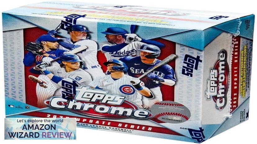 2022 Topps MLB Chrome Updates Baseball Trading Card Mega Box Review