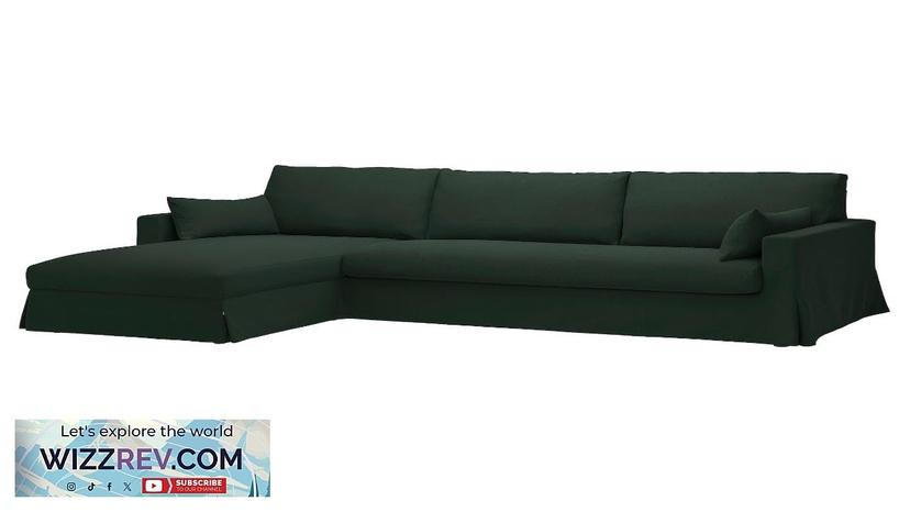 HYLTARP IKEA Sofa w chaise left Tallmyra dark green Review