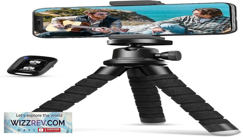 Aureday Phone Tripod Flexible Tripod for iPhone and Android Cell Phone Portable Review