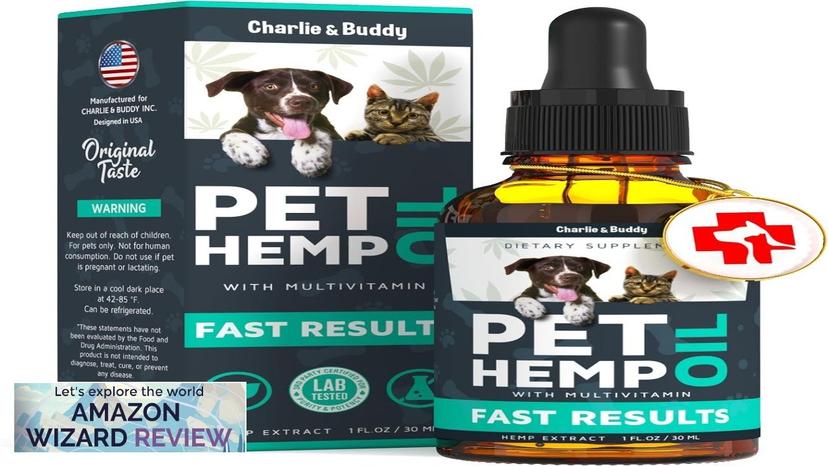 Charlie & Buddy Hеmp Оil for Dogs Cats - Helps Pets with Review