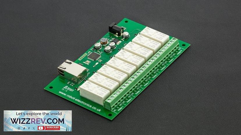 8 Channel Relay Module (RJ45-RLY16 Up to 16Amp) Review