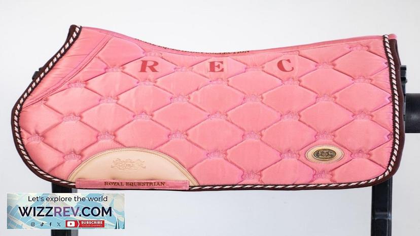 ROYAL EQUESTRIAN JUMP SADDLE PAD PINK FULL Review