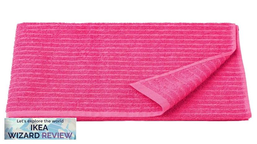 VÅGSJÖN IKEA Bath towel bright pink Review