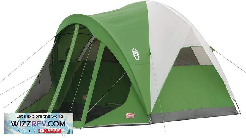 Coleman Evanston Screened Camping Tent 6/8 Person Weatherproof Tent with Roomy Interior Review