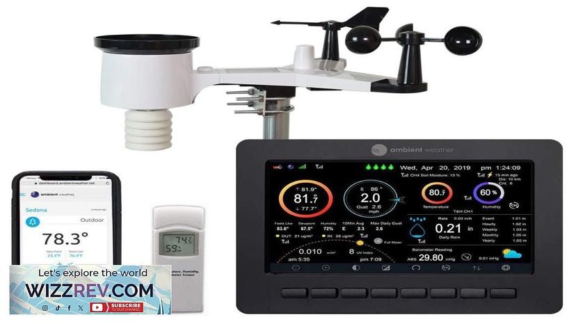 Ambient Weather WS-2000 Smart Weather Station with WiFi Remote Monitoring and Alerts Review