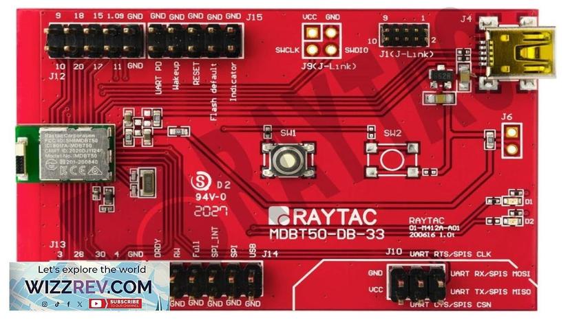 Bluetooth Low Energy Module Development Board MDBT50-DB-33 Review