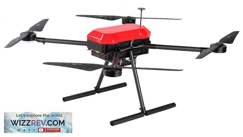 Quadcopter Drone with Maximum Endurance 1h and 2kg Payload Capacity – T-DRONES Review