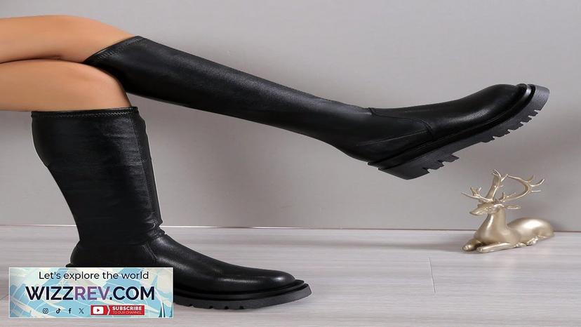 Women's Fashion Over-The-Knee Black High Heel Boots Perfect With Fall Clothes Ideal Review