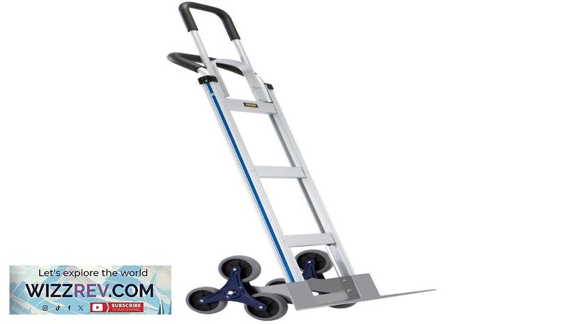 VEVOR Stair Climbing Cart 550 lbs Load Capacity Aluminum Hand Truck Dolly Review