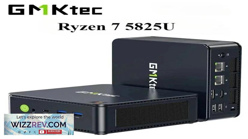 GMKtec M5 Plus Ryzen 7 5825U Mini PC Windows 11 Pro DDR4 Review