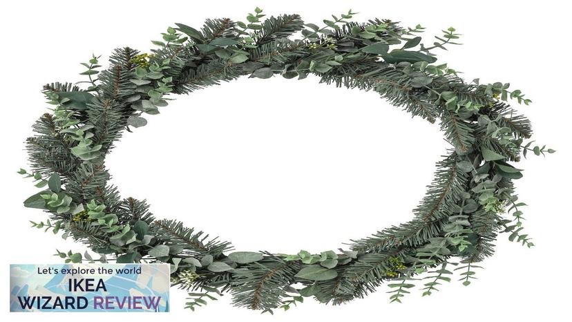 SMYCKA IKEA Artificial wreath green Review