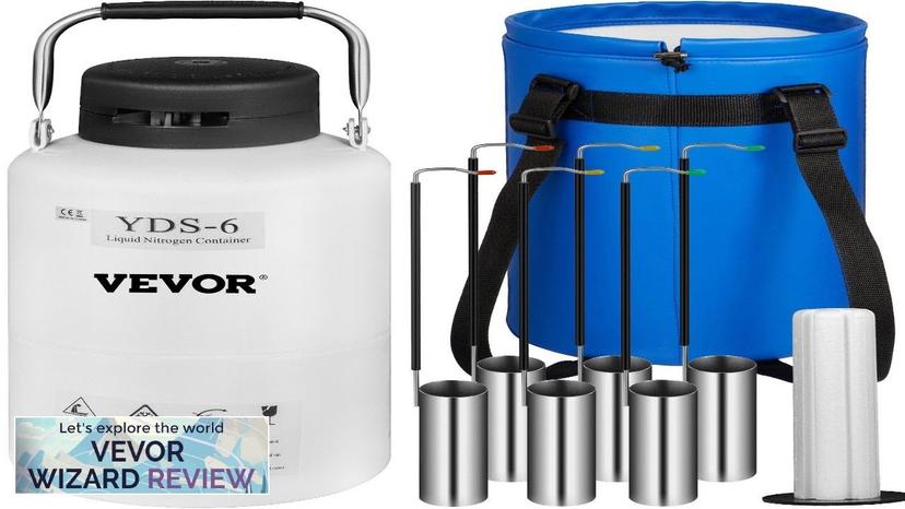 VEVOR Liquid Nitrogen Tank 6L Aluminum Alloy Liquid Nitrogen Dewar Static Cryogenic Review