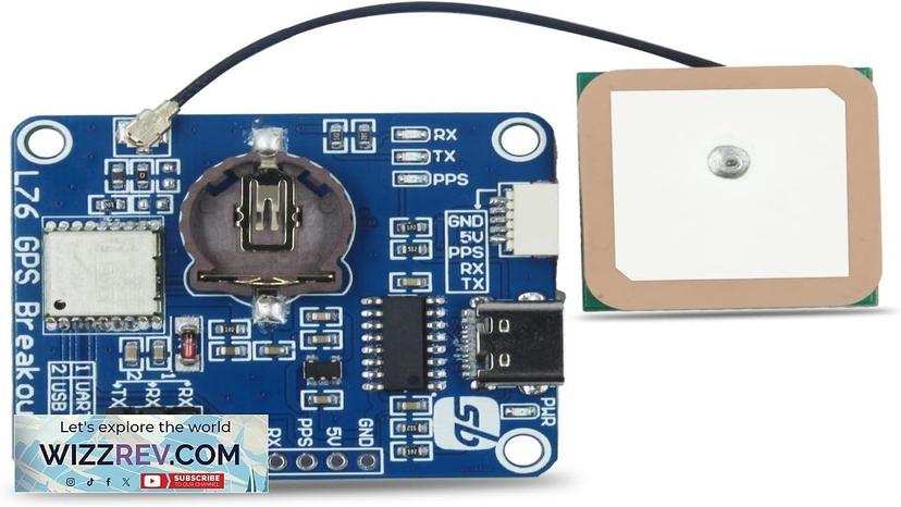 L76K Breakout Board Module with GPS Antenna for USB and TTL Interface Review