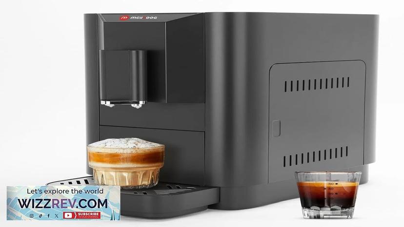 Mcilpoog ES320 Fully Automatic Espresso MachineCompact Automatic Espresso Machine Review