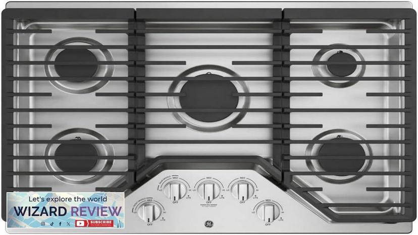 GE JGP5030SLSS 30 Inch Gas Cooktop with Power Boil Simmer Continuous Grates Review