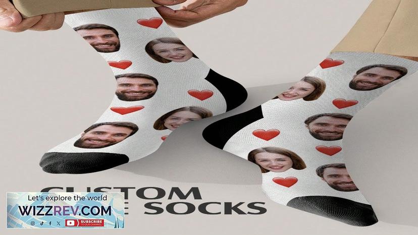 1 Pair Custom Face Socks Custom Photo Sock Custom Printed Socks Personalized Review