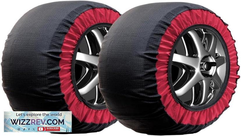 Snow Chains KE79Snow Socks for Car SUV & Pickup-Easier Installation Quieter Review