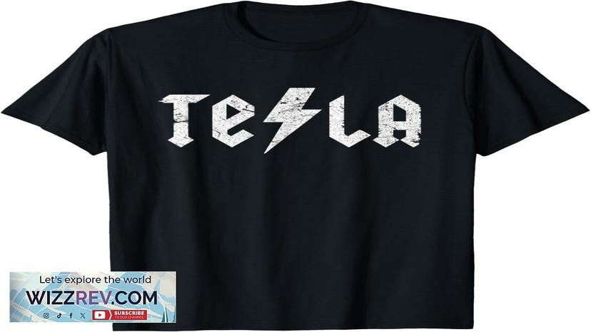 Tesla Shirt Nikola Tesla Fan Tee STEM T-Shirt Review