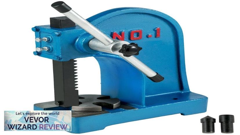 VEVOR Manual Arbor Press 1 Ton Heavy Duty Arbor Press with 4-5/8 Review