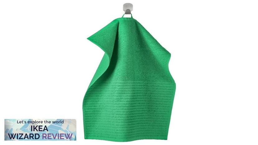 VÅGSJÖN IKEA Hand towel bright green Review