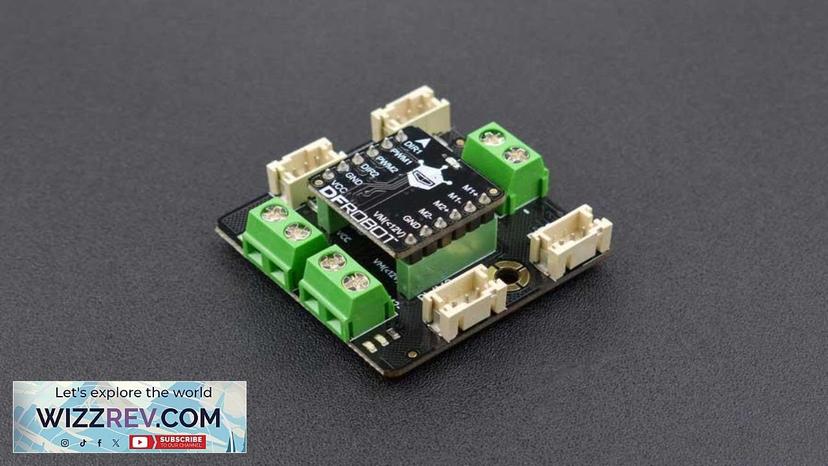 Gravity: 2x1.2A DC Motor Driver with Gravity Connector (TB6612FNG) Review