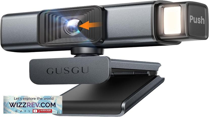 GUSGU G940 2K Quad HD Webcam for PC with Microphone & Privacy Review