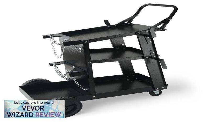 VEVOR Welding Cart 3-Tier Welder Cart Heavy Duty with 400 Lbs Weight Review