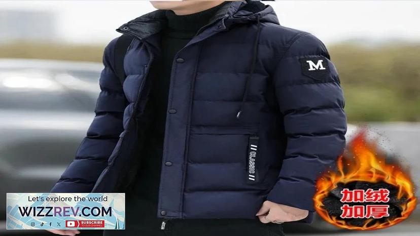 New Winter Short Parka Coat Men Coat Men Korean Style Trendy Handsome Review