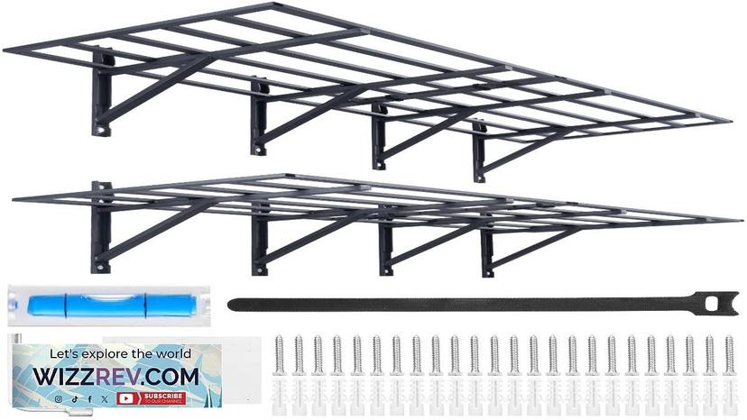 VEVOR Garage Storage Shelving 2 Pack 6 x 2 ft Heavy Duty Review