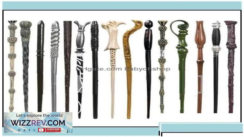 Magic Props Creative Cosplay 42 Styles Hogwarts Series Wand Upgrade Resin Magical Review