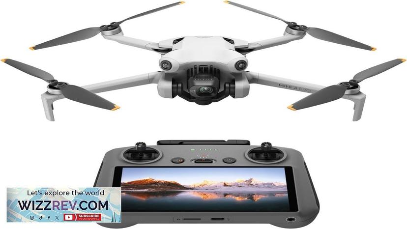 DJI Mini 4 Pro (DJI RC 2) Drones with Camera for Adults Review