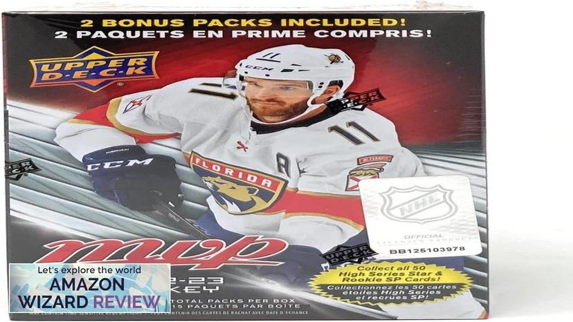 NHL Upper Deck 2022-23 MVP Hockey Trading Card BLASTER Box  15 Packs Review