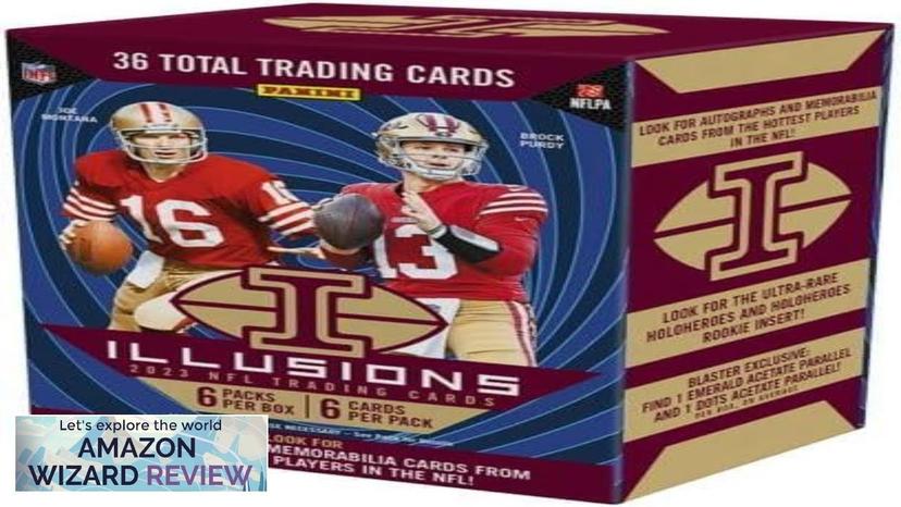 2023 Panini Illusions NFL Football Exclusive Trading Card BLASTER Box  6 Packs Review