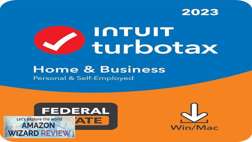 TurboTax Home & Business 2023 Tax Software Federal & State Tax Return Review