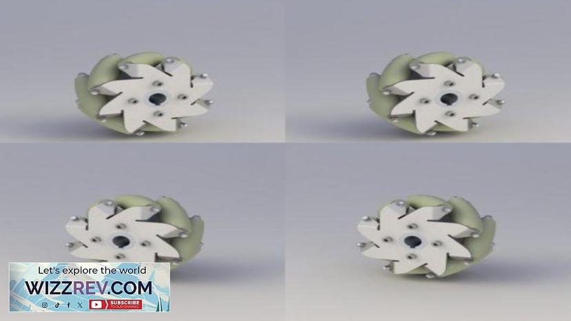 A Set of 127mm Stainless Steel Mecanum Wheel with PU Roller – Review