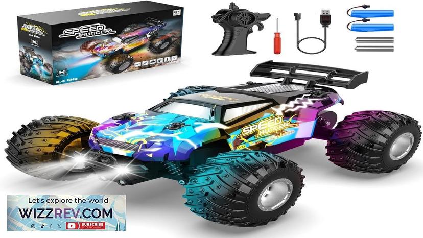 Remote Control Car All Terrain Remote Control Truck for Boy 2.4GHz Rc Review