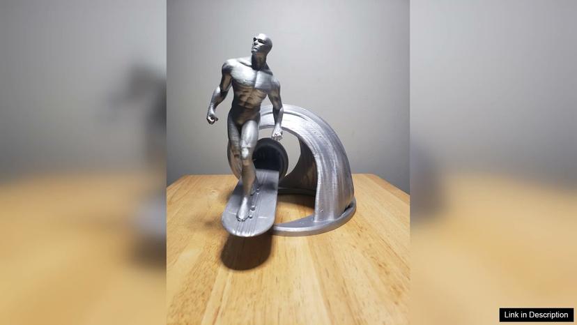 Silver Surfer Bust 3D Model Review