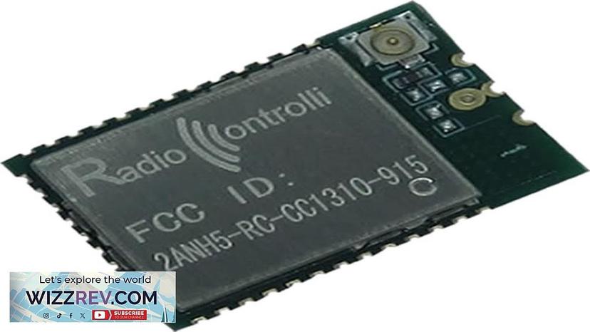 Ultra Low Power Sub 1GHz Multichannel Radio Transceiver Module CC1310 Based UFL Review