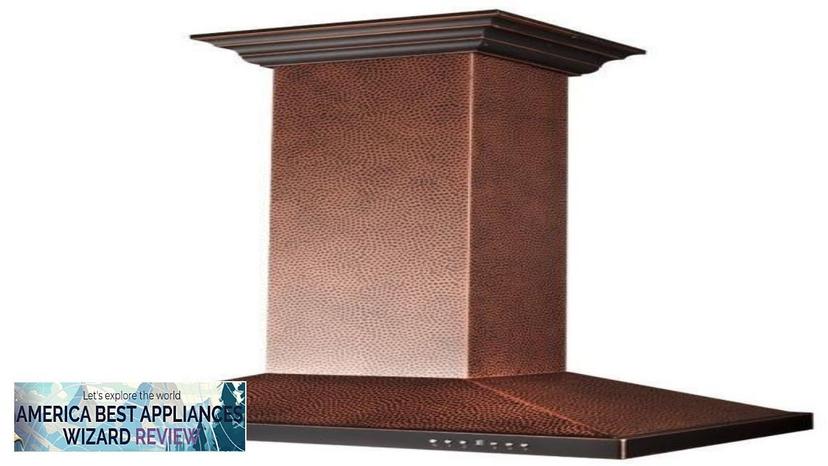 Designer Series Hand Hammered Copper Island Mount Range Hood (8GL2Hi-36) ZLINE 36 Review