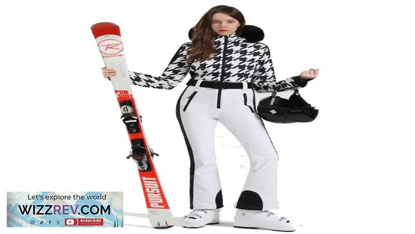 Women's and Men's Ski Suit Snowboarding Clothing Adult Coverall Winter Ice Snow Review