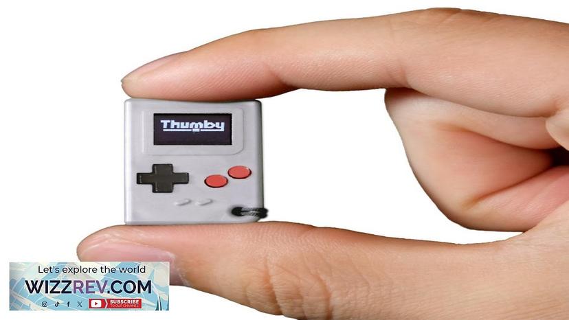 Thumby The Playable and Programmable Keychain Gray Review