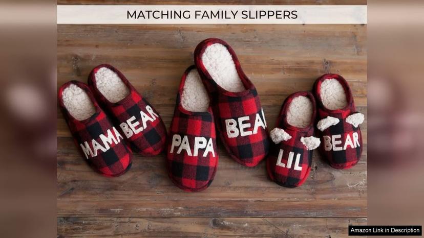 Dearfoams Women’s Christmas Gifts for Mom Cute Matching Family Pajama Mama Bear Review