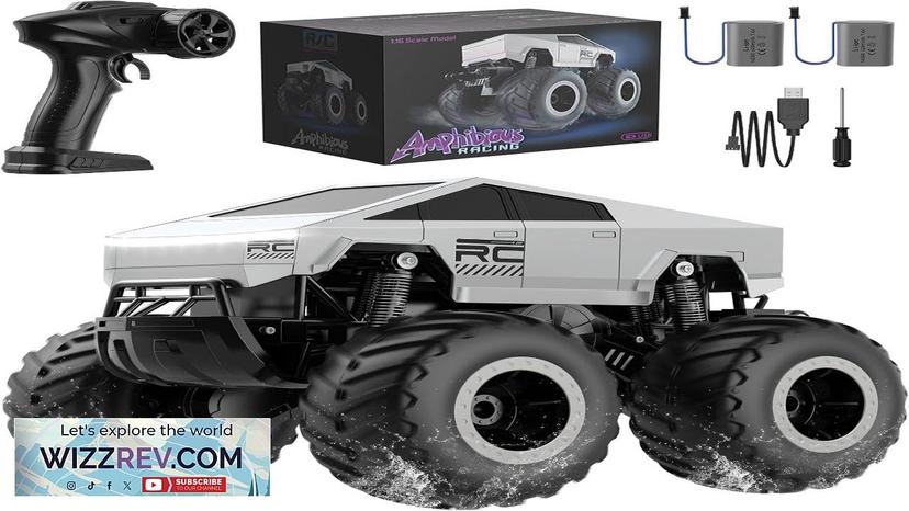 Cybertruck RC Truck Car Kids Toys for Ages 5+ Remote Control Waterproofing Review