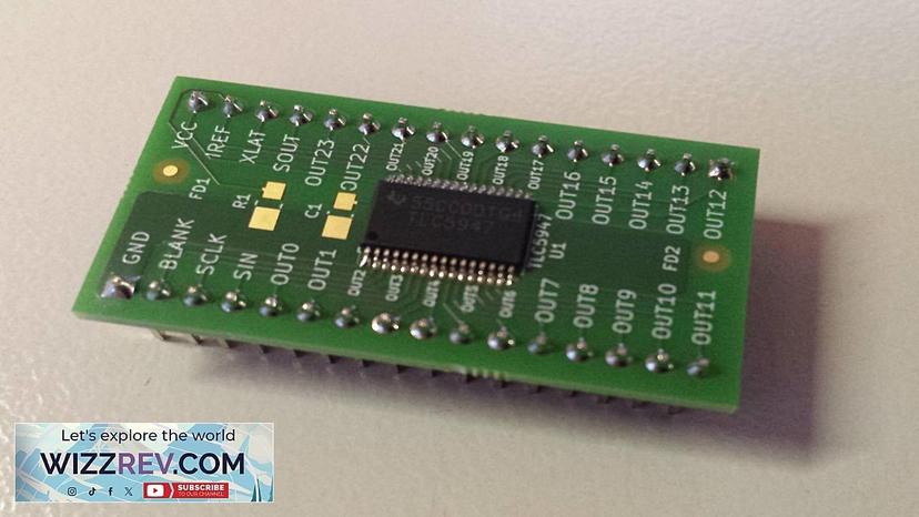 Breakout Board for TLC5947 LED Driver or other 32-Pin HTSSOP and TSSOP Review