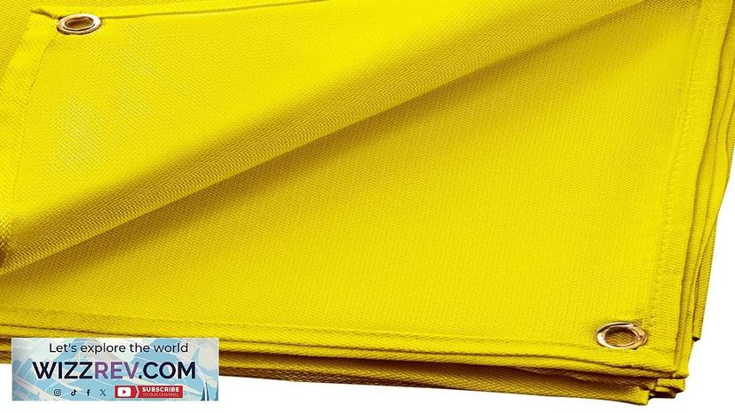 VEVOR 8 x 10 Ft Welding Blanket Gold Fiberglass Blanket Portable Fiberglass Review