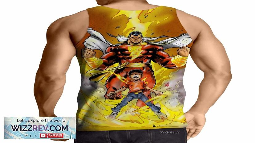 DC Comics Young Billy Shazam Magical Transformation Tank Top Review