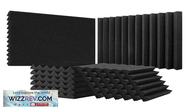 VEVOR Acoustic Foam Panels 36 Pack 12 x 12 x 2 in Review